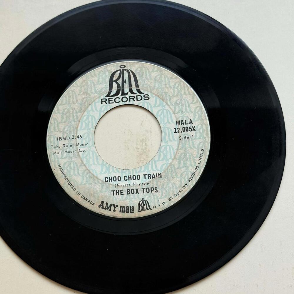The Box Tops - Fields of Clover/Choo Choo Train 45rpm VG+ R23